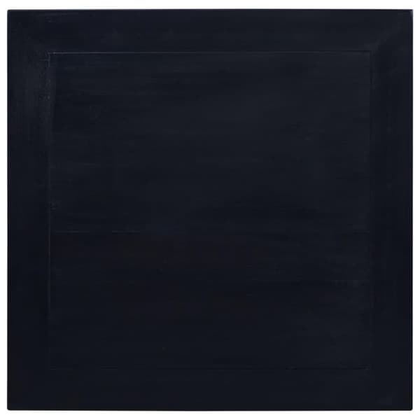 vidaXL Sofabord lys svart kaffe 68x68x30 cm heltre mahogni change2