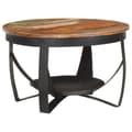 Miniatyrbilde 7 av 10: vidaXL Sofabord Ø68x43 cm gjennvunnet heltre change2