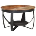 Miniatyrbilde 8 av 10: vidaXL Sofabord Ø68x43 cm gjennvunnet heltre change2