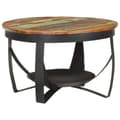 Miniatyrbilde 10 av 10: vidaXL Sofabord Ø68x43 cm gjennvunnet heltre change2