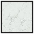 Miniatyrbillede 3 af 6: vidaXL sofabord 60x60x35 cm hvidt marmorglas sort