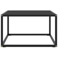 Miniatyrbillede 2 af 5: vidaXL sofabord 60x60x35 cm glas sort