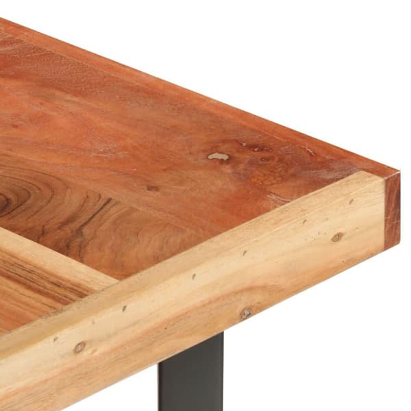 vidaXL Salongbord 142x90x42 cm heltre akasie