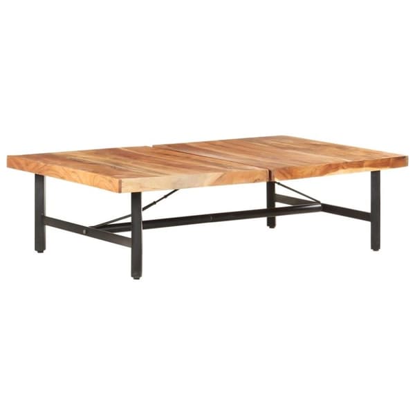 vidaXL Salongbord 142x90x42 cm heltre akasie