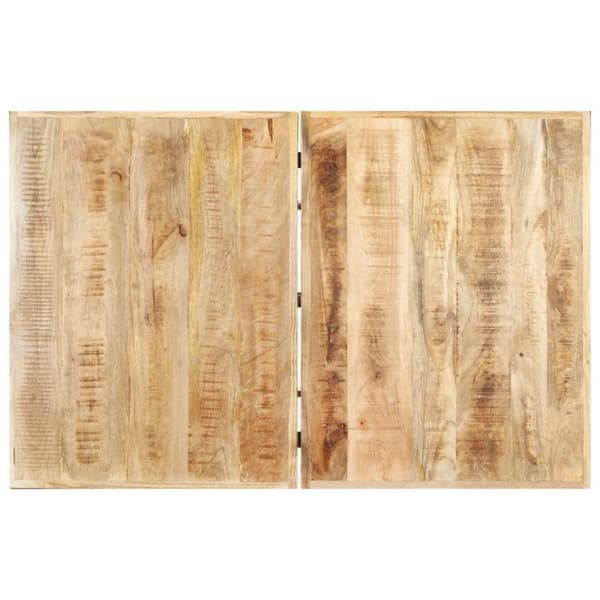 vidaXL Soffbord 142x90x42 cm massivt mangoträ