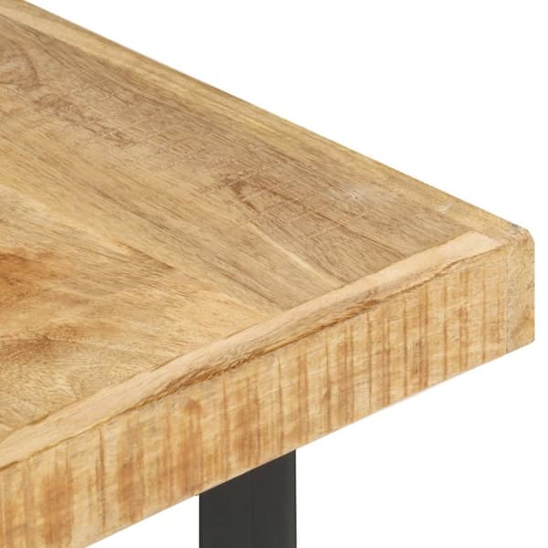 vidaXL Soffbord 142x90x42 cm massivt mangoträ