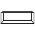 Miniatyrbillede 2 af 6: vidaXL sofabord 100x50x35 cm glas sort