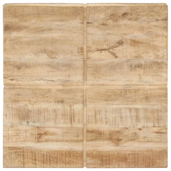 vidaXL Salongbord 80x80x28 cm heltre mango
