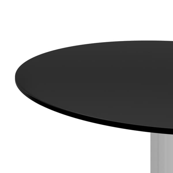 vidaXL Sohvapöytä musta 40 cm karkaistu lasi