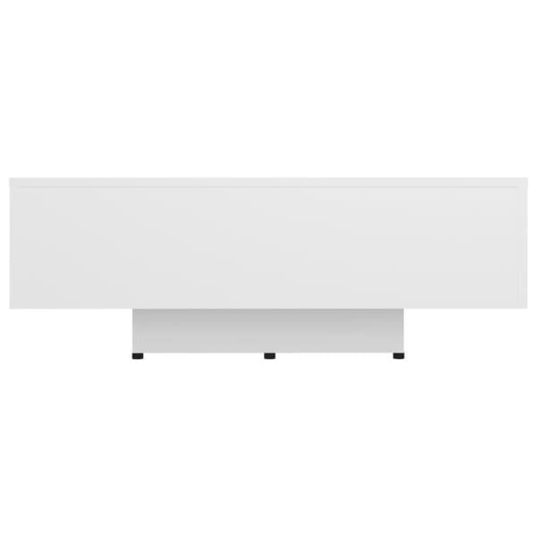 vidaXL Soffbord vit 85x55x31 cm spånskiva