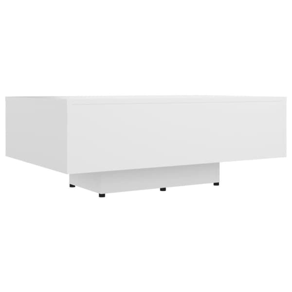 vidaXL Soffbord vit 85x55x31 cm spånskiva