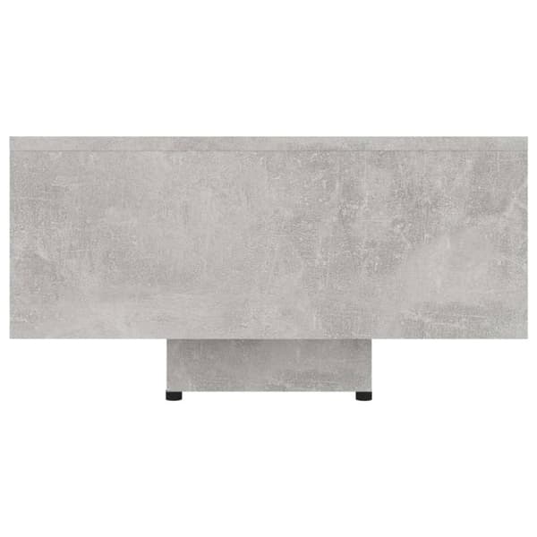 vidaXL Salongbord betonggrå 85x55x31 cm sponplate