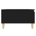 Miniatyrbilde 7 av 10: vidaXL Salongbord svart 90x60x35 cm sponplate