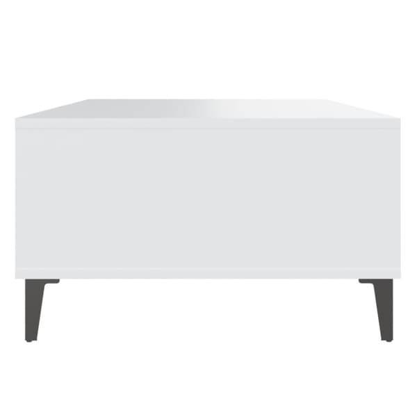 vidaXL Soffbord vit 103,5x60x35 cm spånskiva