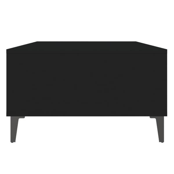 vidaXL Sohvapöytä musta 103,5x60x35 cm lastulevy
