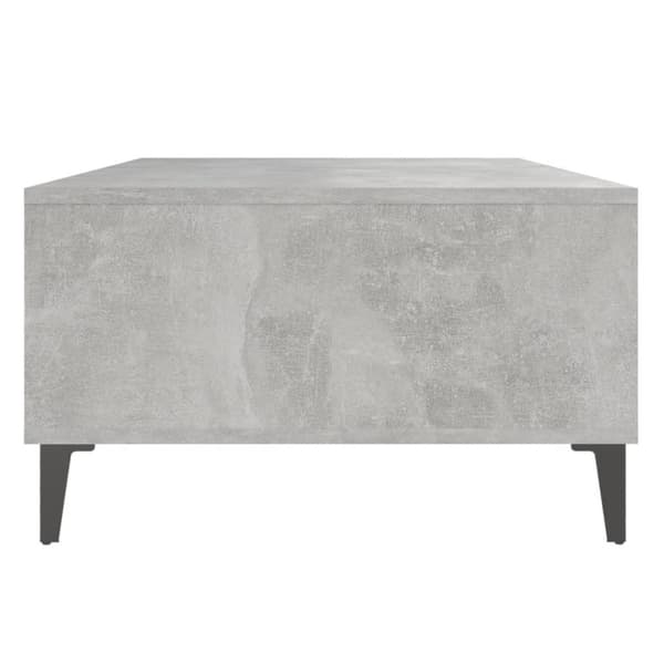 vidaXL sofabord 103,5x60x35 cm spånplade betongrå