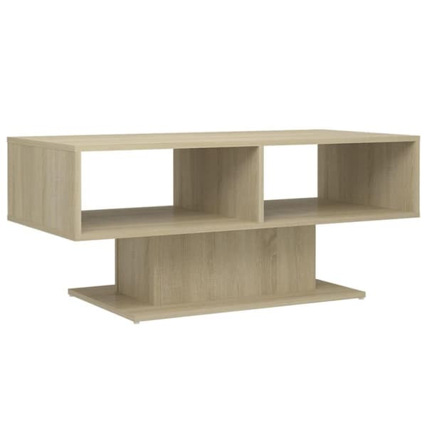 vidaXL Sohvapöytä Sonoma-tammi 103,5x50x44,5 cm lastulevy