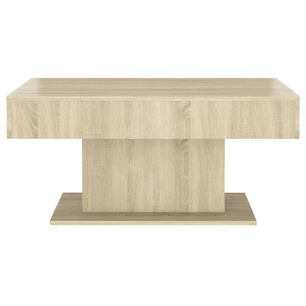 vidaXL Salongbord sonoma eik 96x50x45 cm sponplate