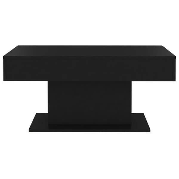 vidaXL sofabord 96x50x45 cm spånplade sort