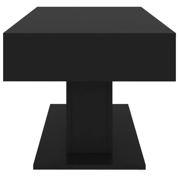 vidaXL sofabord 96x50x45 cm spånplade sort