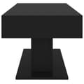 Miniatyrbillede 5 af 8: vidaXL sofabord 96x50x45 cm spånplade sort