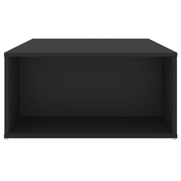 vidaXL Salongbord svart 90x67x33 cm sponplate