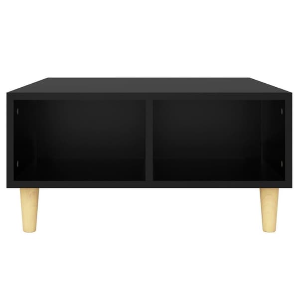 vidaXL sofabord 60x60x30 cm spånplade sort