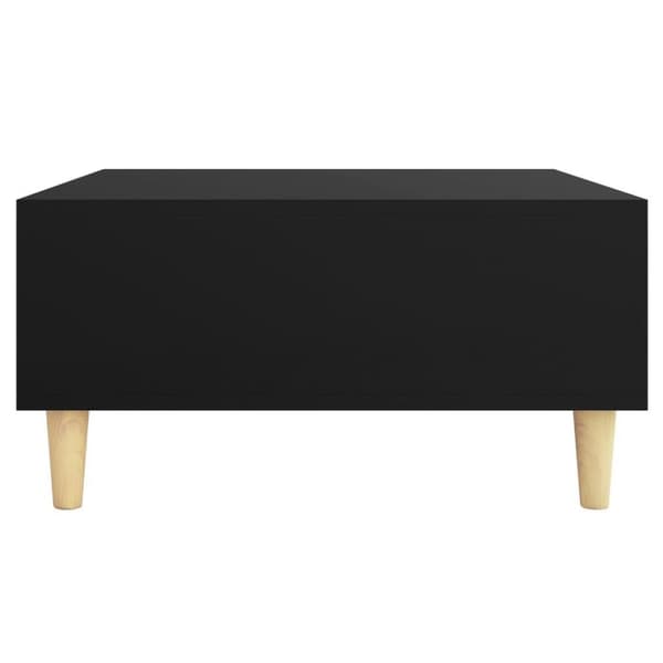 vidaXL sofabord 60x60x30 cm spånplade sort