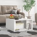 Miniatyrbillede 3 af 11: vidaXL sofaborde 4 dele 33x33x33 cm spånplade hvid