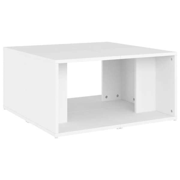 vidaXL sofaborde 4 dele 33x33x33 cm spånplade hvid