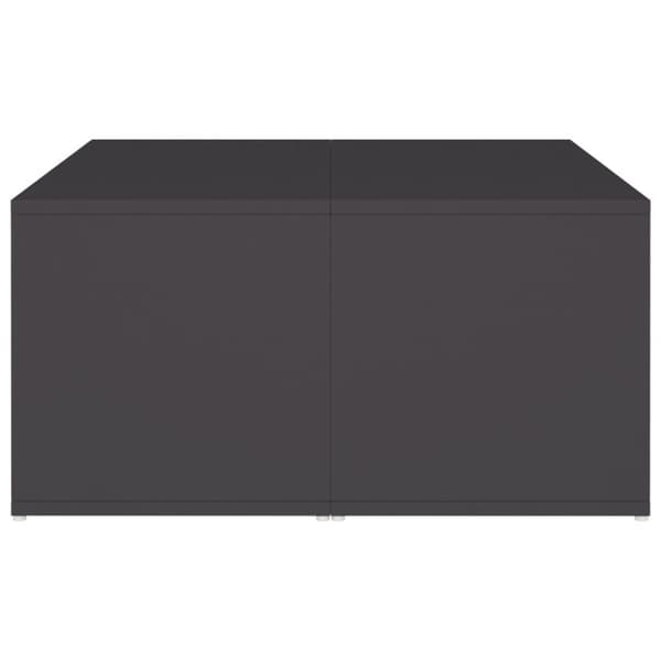 vidaXL Salongbord 4 stk grå 33x33x33 cm sponplate