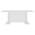 Miniatyrbilde 4 av 8: vidaXL Salongbord hvit 103,5x60x40 cm sponplate