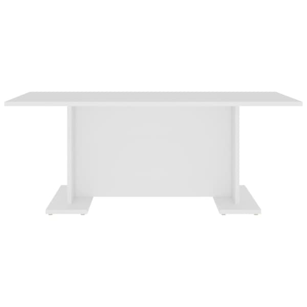 vidaXL Salongbord hvit 103,5x60x40 cm sponplate