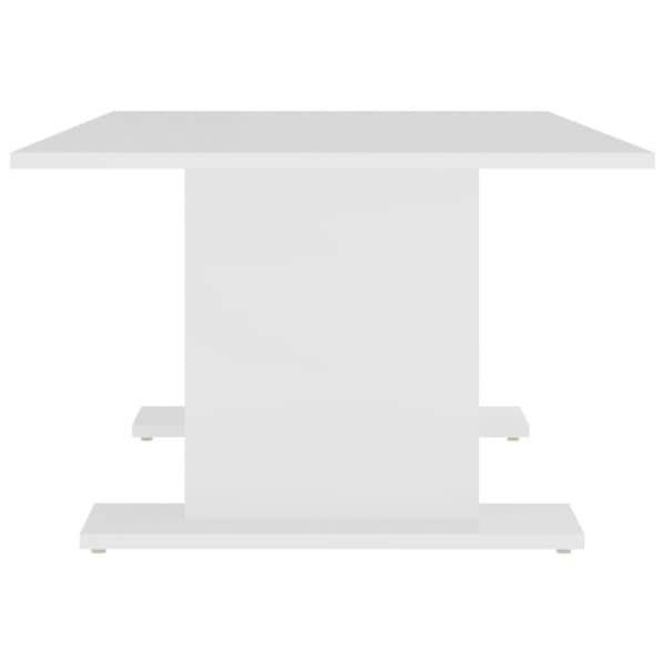 vidaXL Salongbord hvit 103,5x60x40 cm sponplate