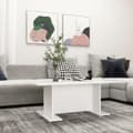Miniatyrbilde 7 av 8: vidaXL Salongbord hvit 103,5x60x40 cm sponplate