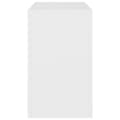 Miniatyrbilde 8 av 10: vidaXL Stablebare salongbord 3 stk hvit sponplate