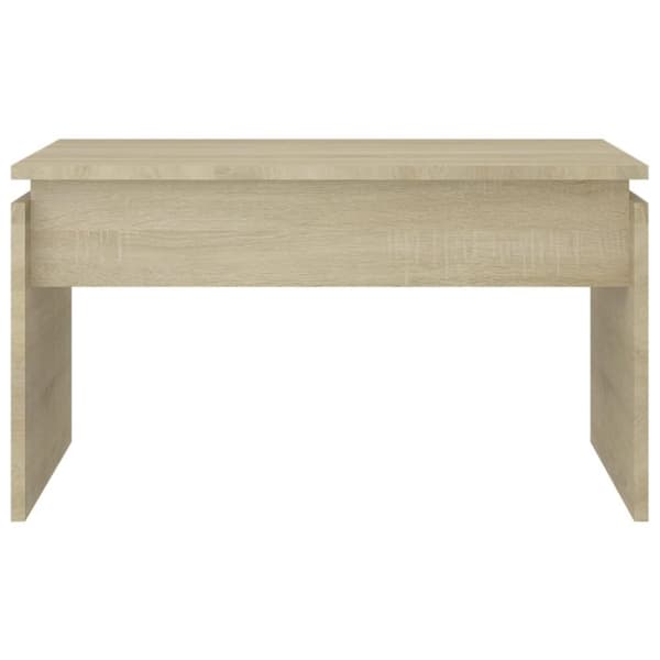 vidaXL Soffbord sonoma-ek 68x50x38 cm spånskiva