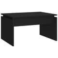 Miniatyrbillede 1 af 9: vidaXL sofabord 68x50x38 cm spånplade sort