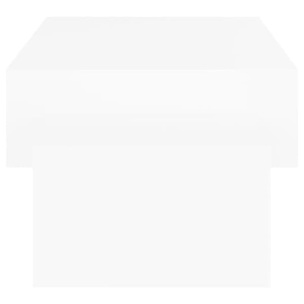 vidaXL sofabord 105x55x32 cm spånplade hvid