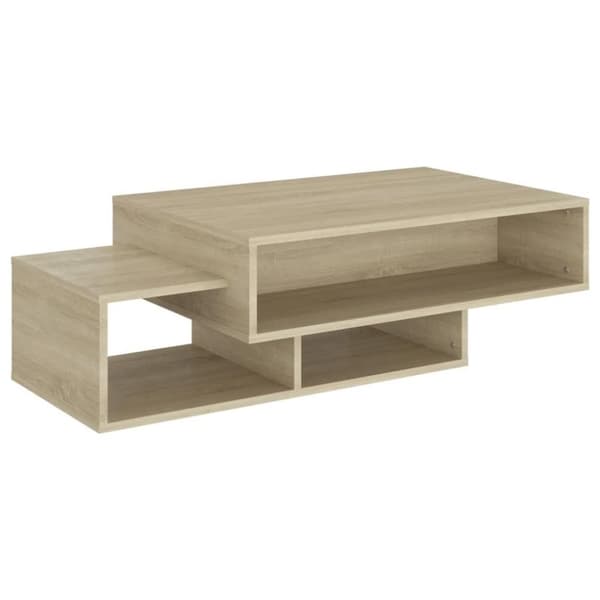 vidaXL Salongbord sonoma eik 105x55x32 cm konstruert tre