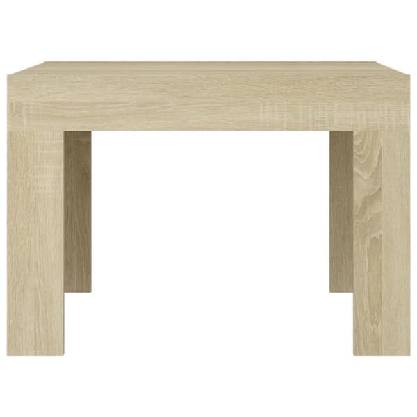 vidaXL Soffbord sonoma-ek 50x50x35 cm spånskiva