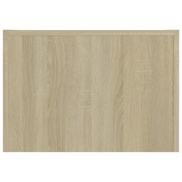 vidaXL Soffbord sonoma-ek 50x50x35 cm spånskiva
