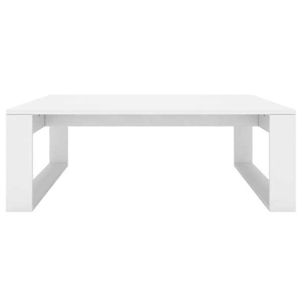 vidaXL sofabord 100x100x35 cm spånplade hvid