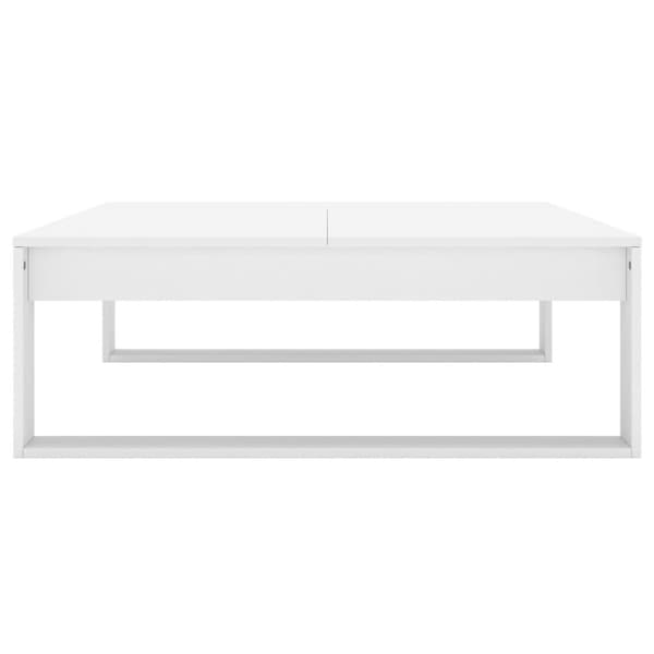 vidaXL sofabord 100x100x35 cm spånplade hvid