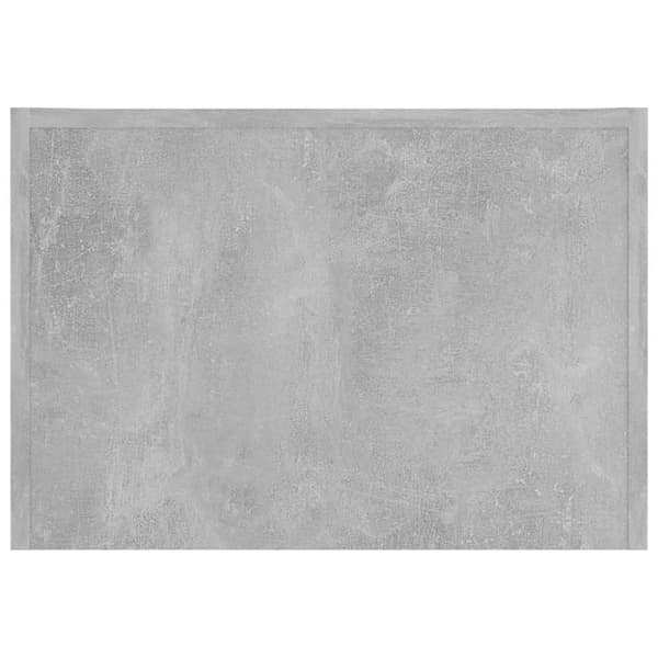 vidaXL Soffbord betonggrå 50x50x35 cm spånskiva