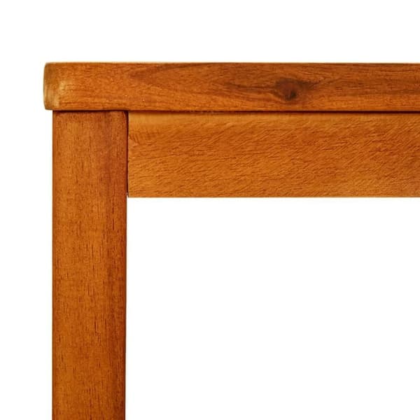 vidaXL sofabord 60x60x45 cm massivt akacietræ