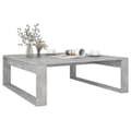 Miniatyrbillede 4 af 9: vidaXL sofabord 100x100x35 cm spånplade betongrå