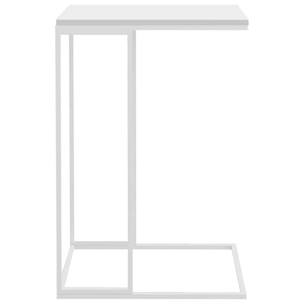 vidaXL Sidebord hvit 40x30x59 cm konstruert tre