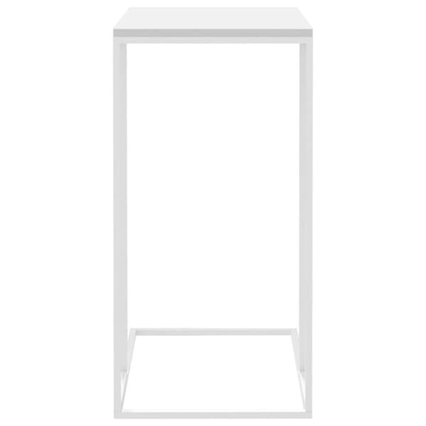 vidaXL Sidebord hvit 40x30x59 cm konstruert tre