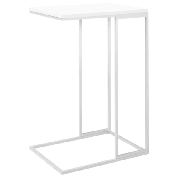 vidaXL Sidebord hvit 40x30x59 cm konstruert tre